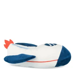 Chaussons Peluche Avion BLANC TAMS