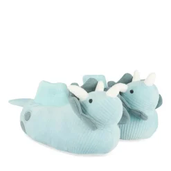 Chaussons Peluche Dinosaure BLEU CHARLIE & FRIENDS