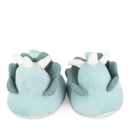 Chaussons Peluche Dinosaure BLEU CHARLIE & FRIENDS