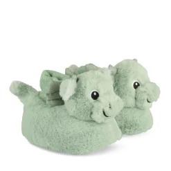 Chaussons Peluche Dragon VERT CHARLIE & FRIENDS