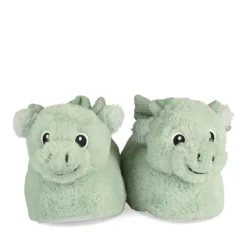 Chaussons Peluche Dragon VERT CHARLIE & FRIENDS