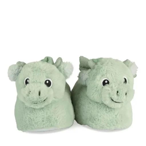Chaussons Peluche Dragon VERT CHARLIE & FRIENDS
