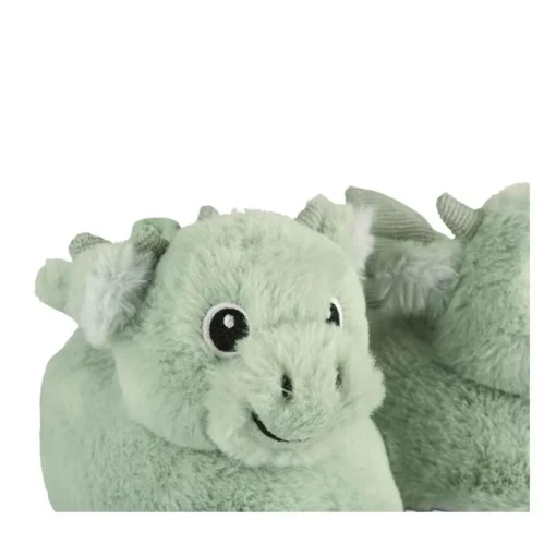 Chaussons Peluche Dragon VERT CHARLIE & FRIENDS
