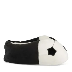 Chaussons Peluche Football NOIR TAMS