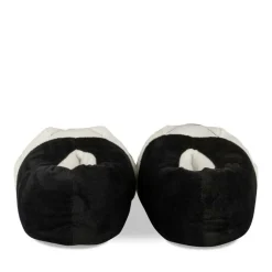 Chaussons Peluche Football NOIR TAMS