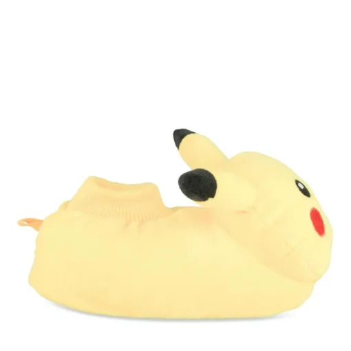 Chaussons Peluche Garçon Pikachu JAUNE POKEMON
