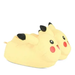 Chaussons Peluche Garçon Pikachu JAUNE POKEMON