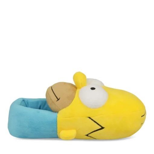 Chaussons Peluche Homer JAUNE SIMPSONS