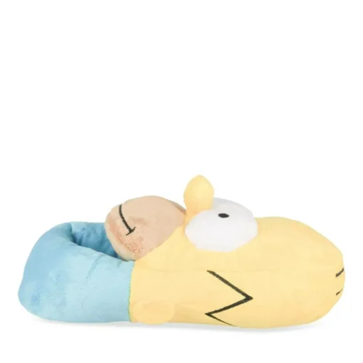 Chaussons Peluche Homer JAUNE SIMPSONS