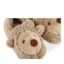 Chaussons Peluche Hérisson MARRON CHARLIE & FRIENDS