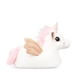 Chaussons Peluche Licorne BLANC MERRY SCOTT
