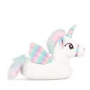 Chaussons Peluche Licorne BLANC LOVELY SKULL
