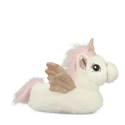 Chaussons Peluche Licorne BLANC MERRY SCOTT