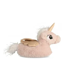 Chaussons Peluche Licorne ROSE LOVELY SKULL