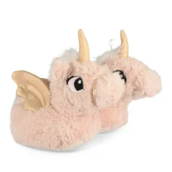 Chaussons Peluche Licorne ROSE NINI & GIRLS