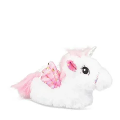 Chaussons Peluche Licorne BLANC NINI & GIRLS
