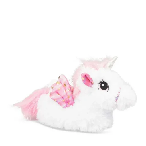 Chaussons Peluche Licorne BLANC NINI & GIRLS
