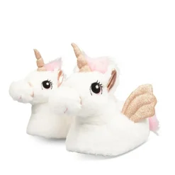 Chaussons Peluche Licorne BLANC MERRY SCOTT