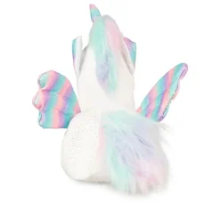 Chaussons Peluche Licorne BLANC LOVELY SKULL