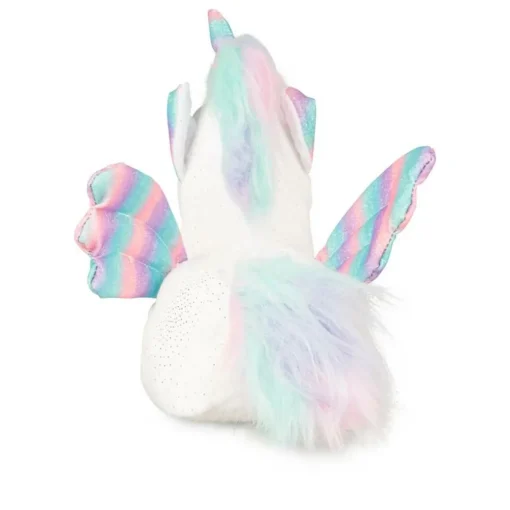 Chaussons Peluche Licorne BLANC LOVELY SKULL
