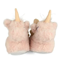 Chaussons Peluche Licorne ROSE NINI & GIRLS