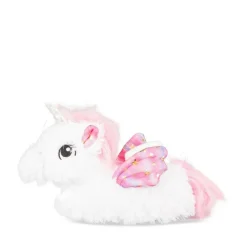 Chaussons Peluche Licorne BLANC NINI & GIRLS