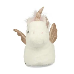 Chaussons Peluche Licorne BLANC MERRY SCOTT