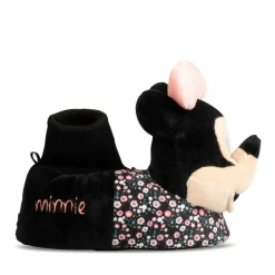 Chaussons Peluche NOIR MINNIE
