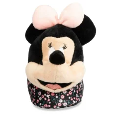 Chaussons Peluche NOIR MINNIE