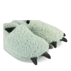 Chaussons Peluche Patte De Monstre VERT CHARLIE & FRIENDS