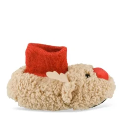 Chaussons Peluche Renne MARRON NINI & GIRLS