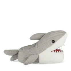 Chaussons Peluche Requin GRIS TAMS