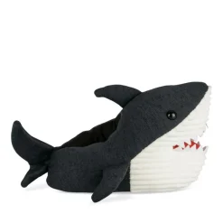 Chaussons Peluche Requin MARINE DENIM SIDE