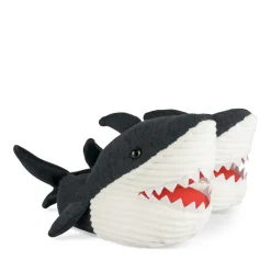 Chaussons Peluche Requin MARINE DENIM SIDE