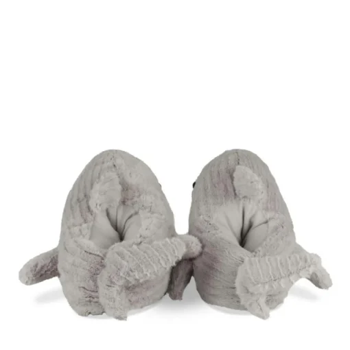 Chaussons Peluche Requin GRIS TAMS