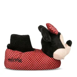 Chaussons Peluche ROUGE MINNIE
