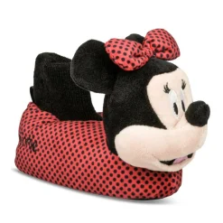 Chaussons Peluche ROUGE MINNIE