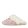 Chaussons ROSE Femme Motif Uni A Enfiler