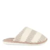 Chaussons ROSE Femme Motif Uni A Enfiler