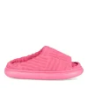 Chaussons ROSE Femme Motif Uni A Enfiler