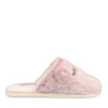 Chaussons ROSE Femme Motif Animal A Enfiler