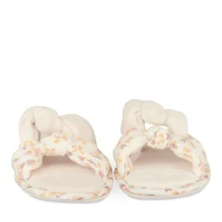 Chaussons ROSE Femme Motif Uni A Enfiler