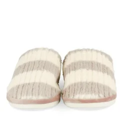 Chaussons ROSE Femme Motif Uni A Enfiler
