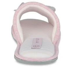 Chaussons ROSE Femme Motif Animal A Enfiler
