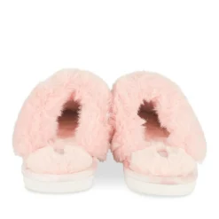 Chaussons ROSE Femme Motif Uni A Enfiler