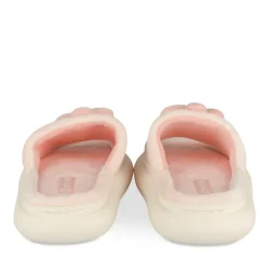 Chaussons ROSE Femme Motif Uni A Enfiler