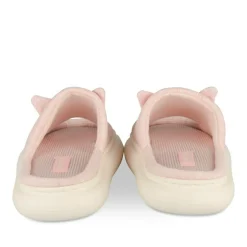 Chaussons ROSE Femme Motif Uni A Enfiler