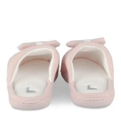 Chaussons ROSE Femme Motif Uni A Enfiler