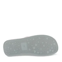 Chaussons ROSE Femme Motif Animal A Enfiler