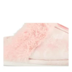 Chaussons ROSE Femme Motif Uni A Enfiler